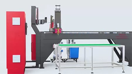 SJ-503 (5-30mm) Poliüretan Conta Dökme Makinası