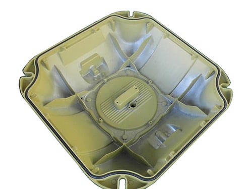 Patlamaya dayanıklı lamba kapağının conta sızdırmazlığı