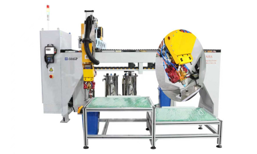 Polyurethane Foam-in-Place Gasketing Machine